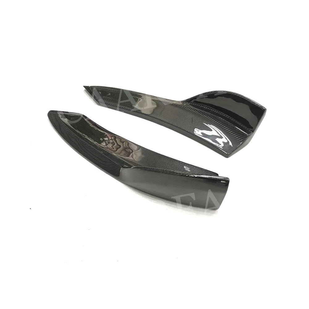 For BMW X5M F85 X6M F86 Carbon Fiber Rear Bumper Lip Splitters