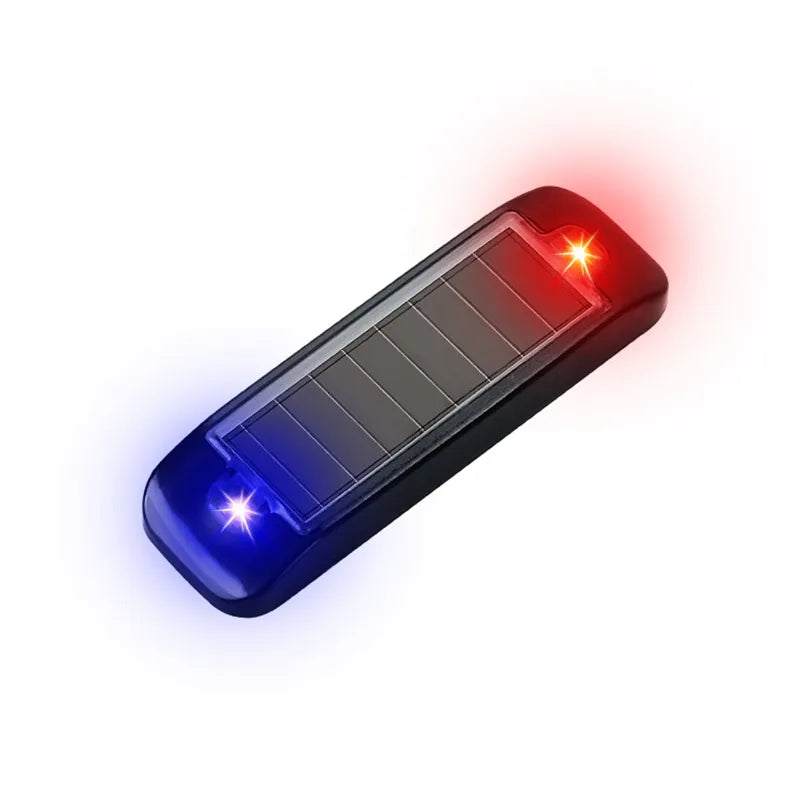 1PC Solar Powered Warning anti-theft Alarm Flashing Indicator