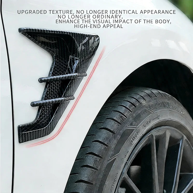 2PCS Side Wing Leaf Panel Sticker Modification Body Sports