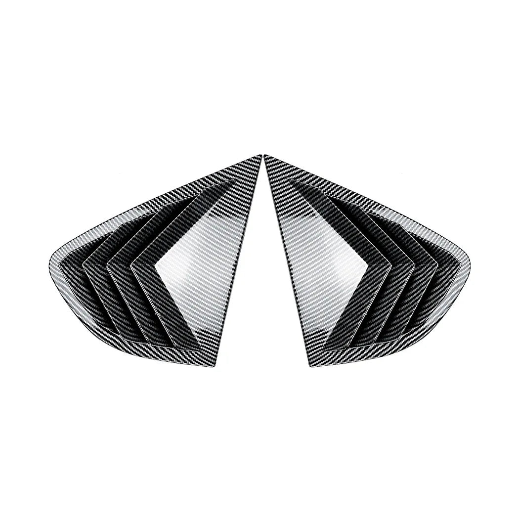 For BMW X4 F26 2014-2018 Rear Fit Window Side Louver Shutter