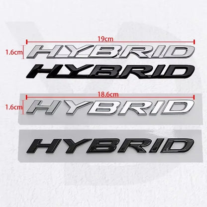 For Lexus Hybrid Emblem RX350 IS300 ABS Stickers Trunk Badge