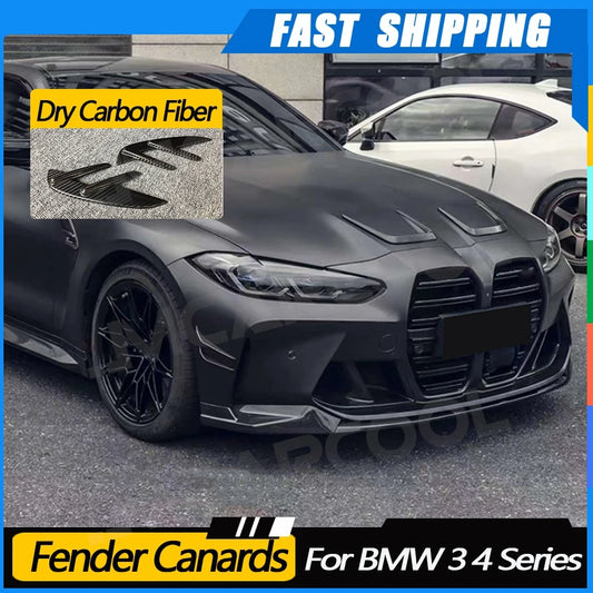 For BMW 3 4 Series G80 Jmcarcool Dry Carbon Fiber Side Fender