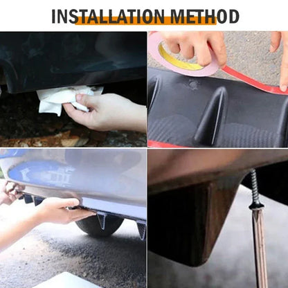 For BMW Ix XDrive50 Shark Fin Rear Diffuser Split Chassis