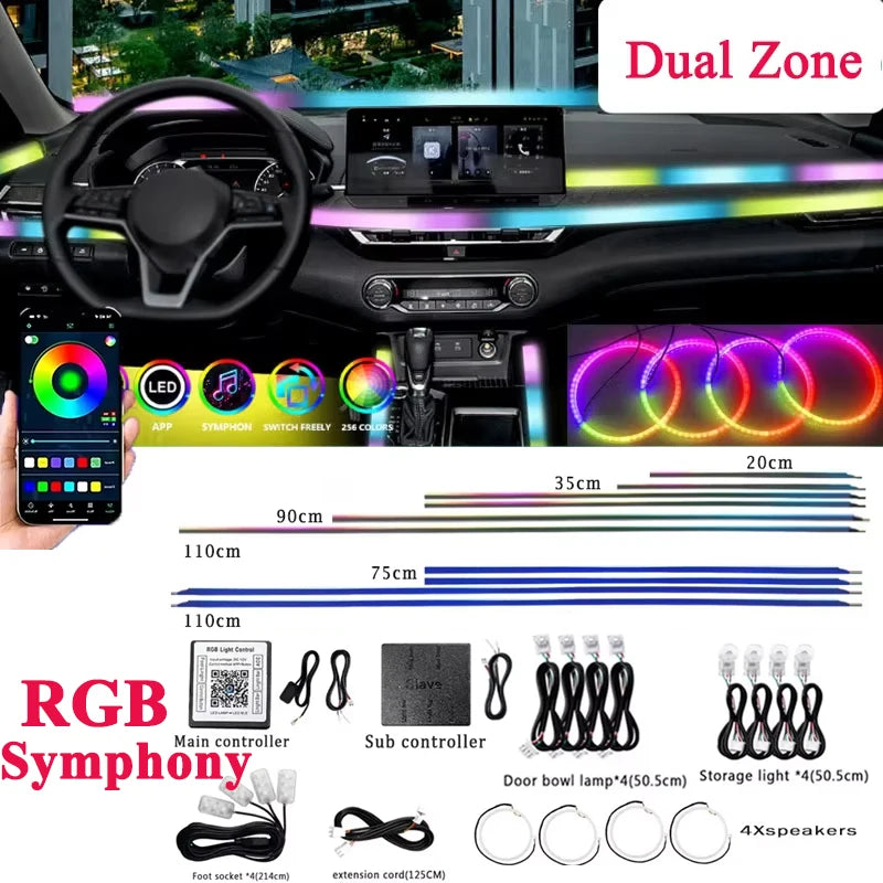 Dual Zone In Symphony RGB Atmosphere Kit Main Sub