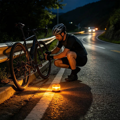 Beacon Amber Warning Lighting Magnetic Base Strobe Truck