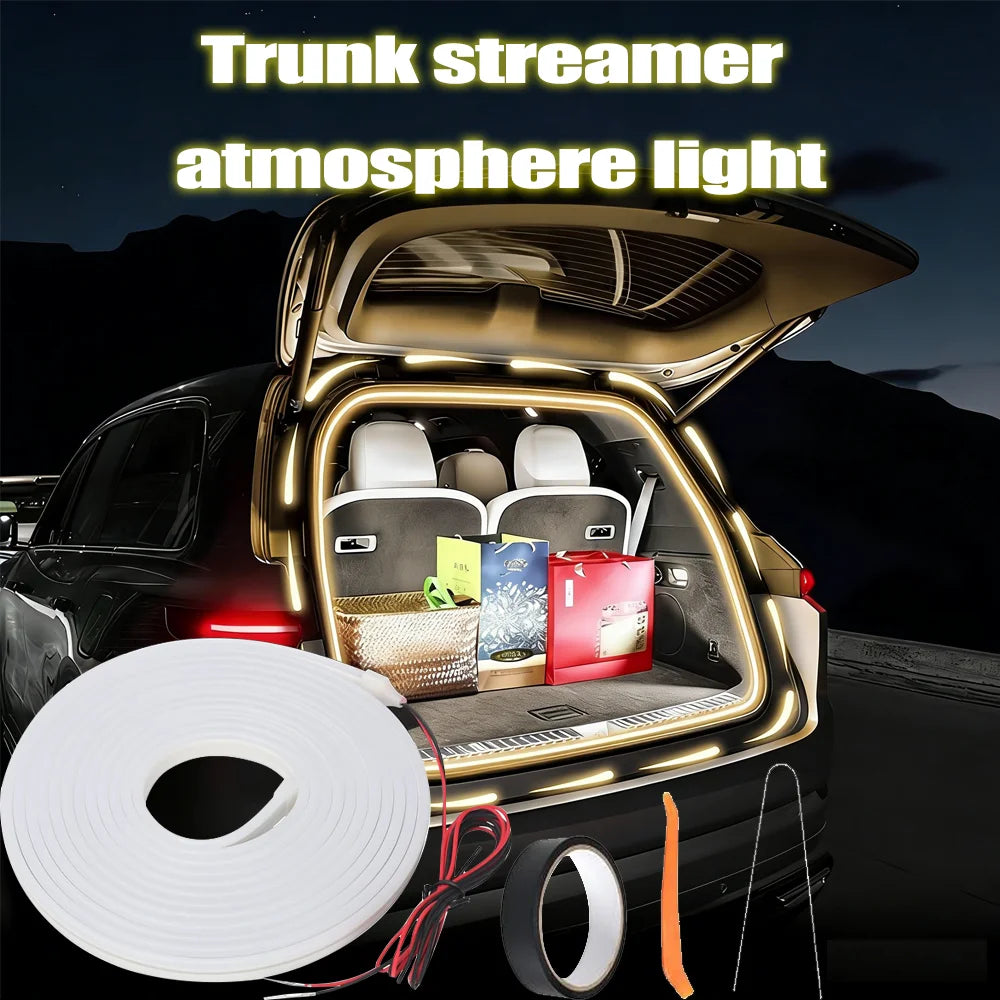 dc12v Brightness Trunk Lighting Ambient Interior Flexible Strip