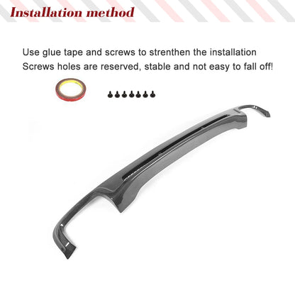 For BMW 5 Series F10 F18 Carbon Fiber Rear Bumper Racing