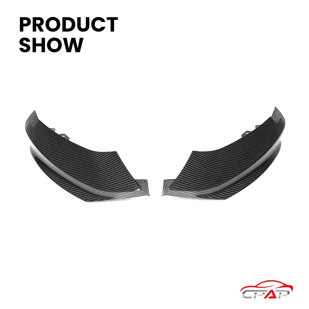 For BMW F32 F33 F36 Mp Real Dry Carbon Fiber Front Splitter
