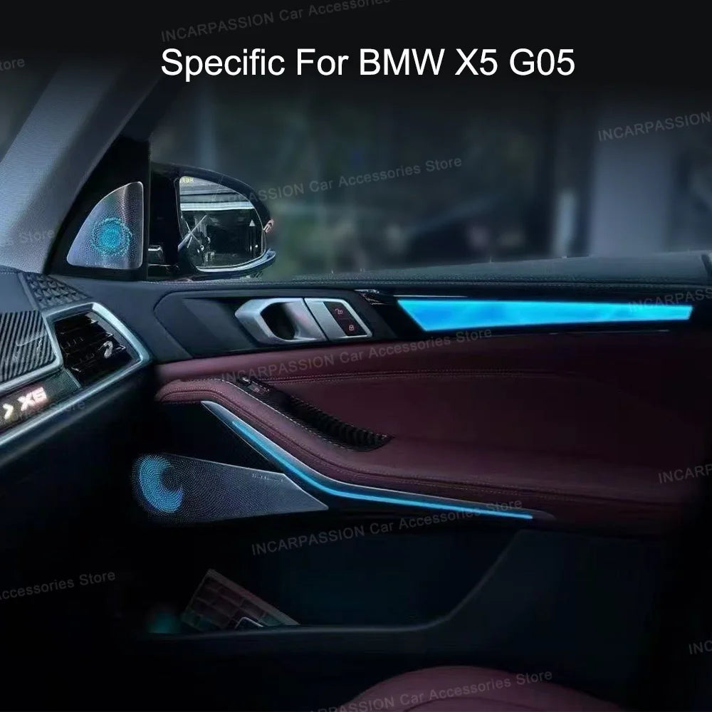 For BMW X5 G05 Luminous 11color Four Doors Dynamic Crystal