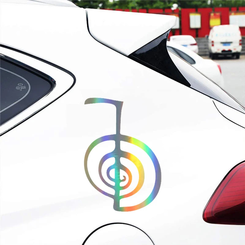 Sticker Vinyl 19CM Art Cho Ku Rei Reiki Symbol