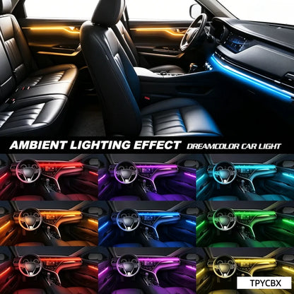 For Auto Diy Cuttable Flexible Decorative Ambient 110CM Acrylic