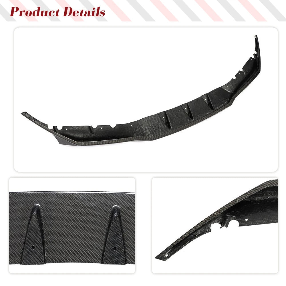 For BMW F90 M5 2018 - Front Bumper Lip Spoiler Splitters 2020