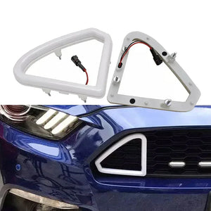 For Ford Mustang 2015 2016 2017 Front Grille Hood Bumper White