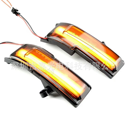 For Ford F150 2015-2020 Yellow Light Reversing Rearview Mirror