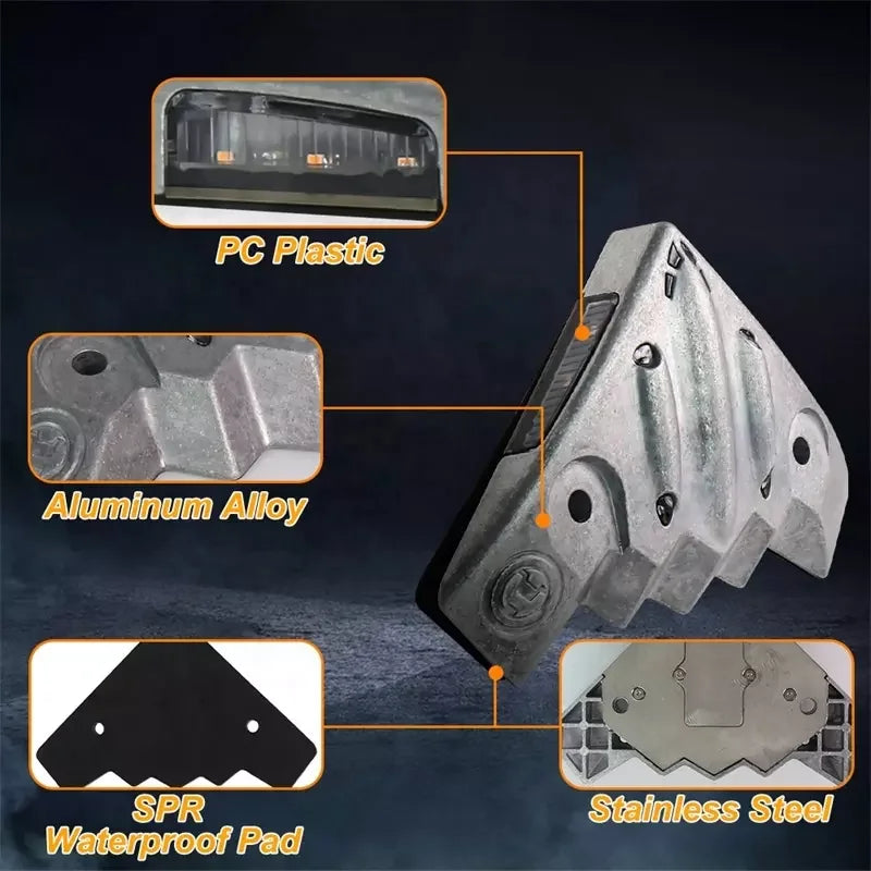 For Pickup Pxpart 12V 24V Strobe Safety Warning Rear Tail Lift