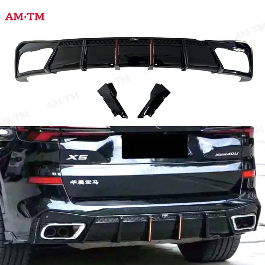 For BMW X5 G05 Lci M Pp Black Sport 2019-2025 30D 40I M50I Rear