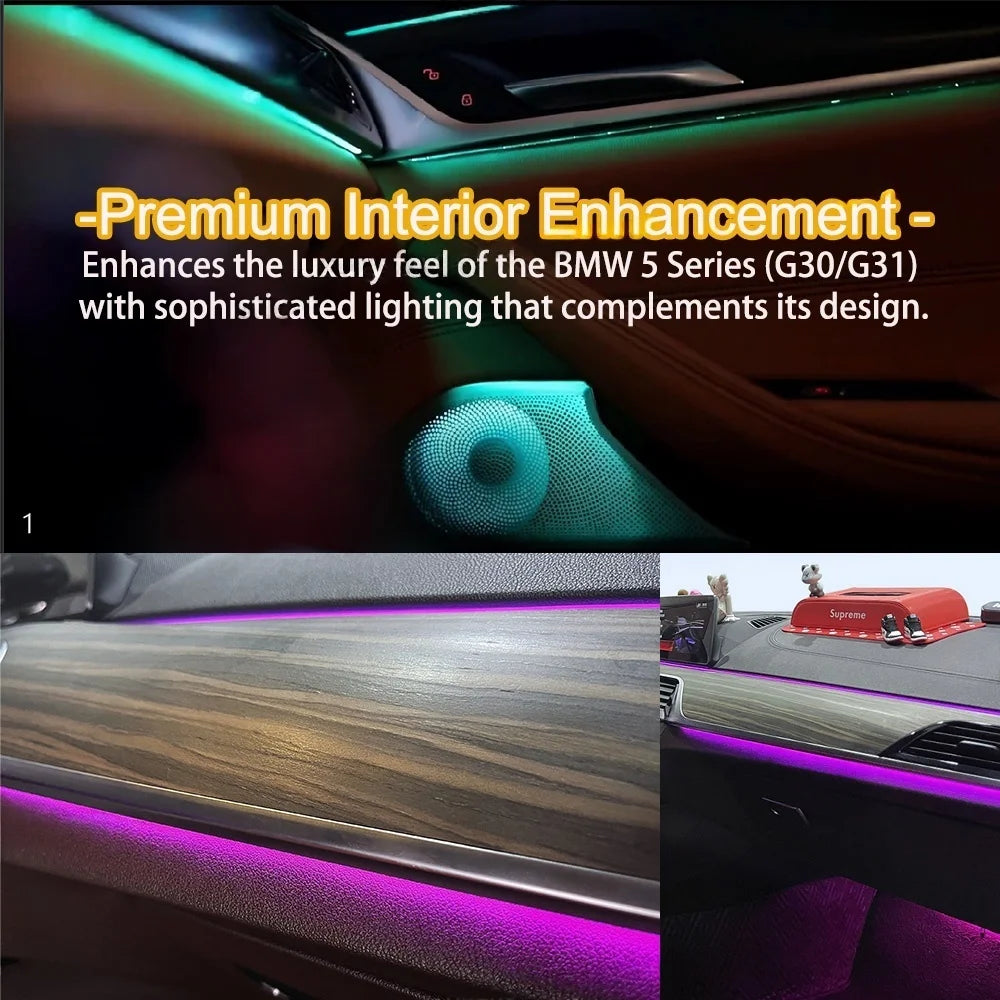 For BMW 5 Series G30 G31 RGB Color Streamer G30 2017-2023 Oem