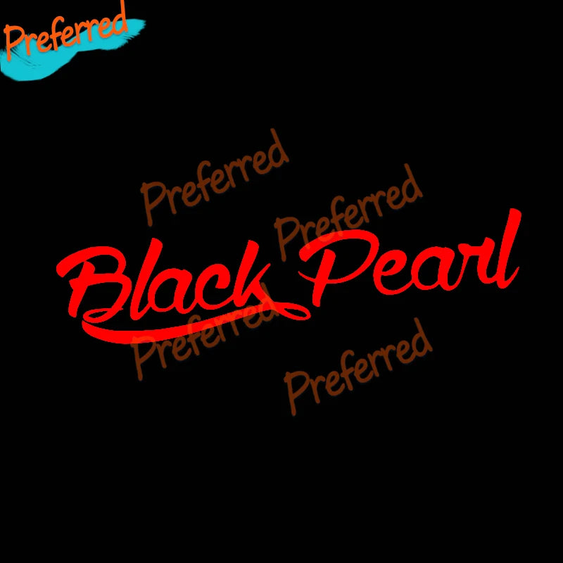 1X Black Pearl Klein Spiegel Aufkleber Sticker Tuning Jdm