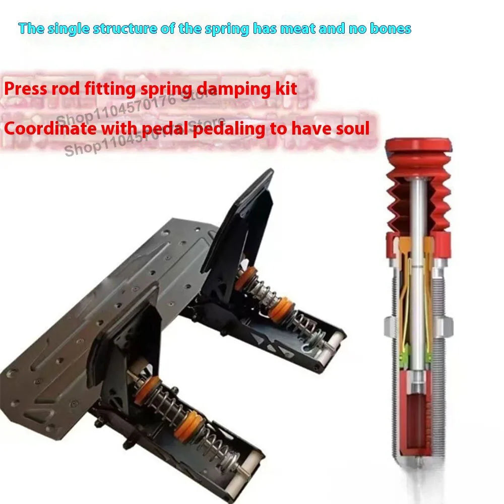 For Moza R12 R9 R5 R3 Simulated Racing Game Modification Pedal