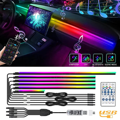 In Full RGB Ambient Rainbow Strip USB Dream Symphon