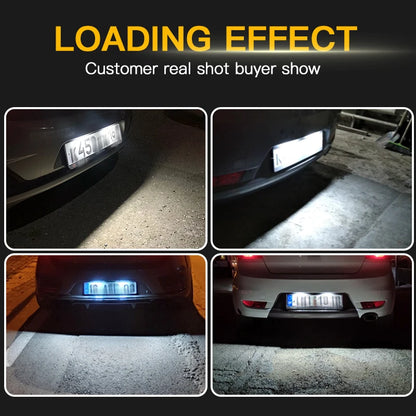 For Hyundai I30 Accent Elantra Gt 2PCS License Number Plate