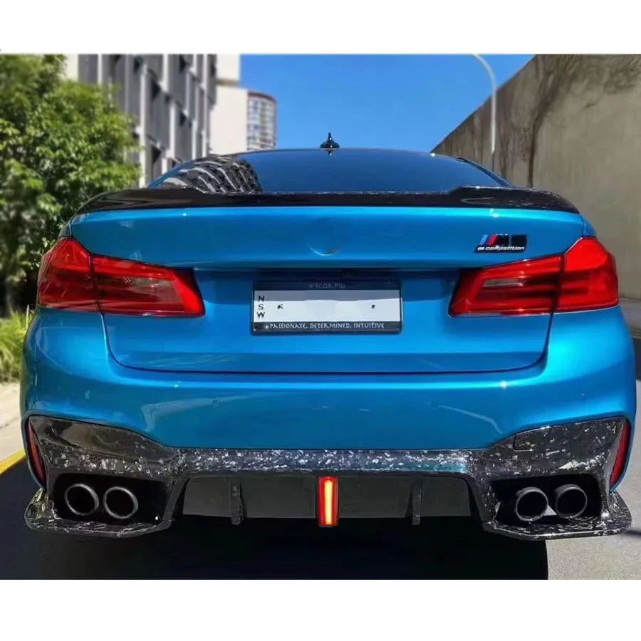 For BMW 5 Series M5 F90 G30 G38 540 Carbon Fiber Back Lip Bumper