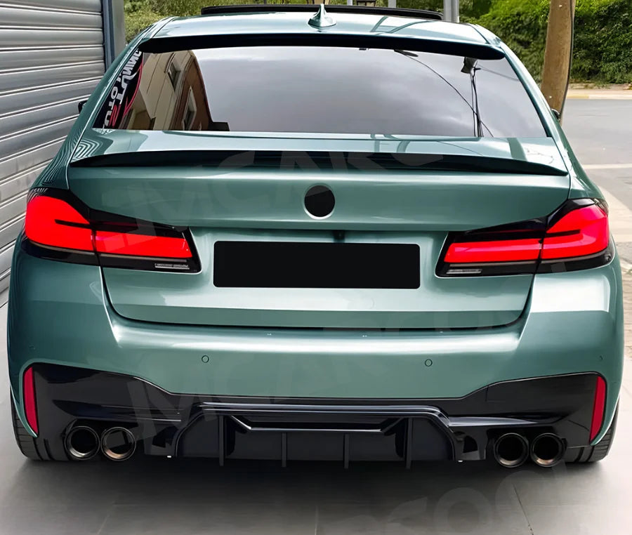 For BMW 5 Series G30 G38 Jmcarcool Dry Carbon Fiber Rear Bumper