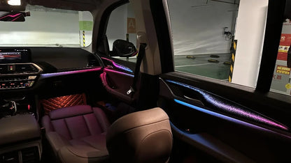 For BMW 2018-2024 X3 X4 G08 Interior Atmosphere Lighting Color