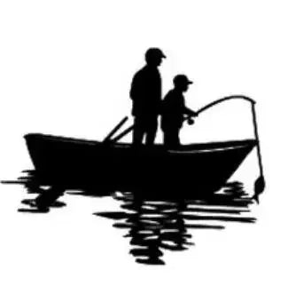 Stickers Man Fishing Vinyl Decals Motorcycle Bumper Body Rear