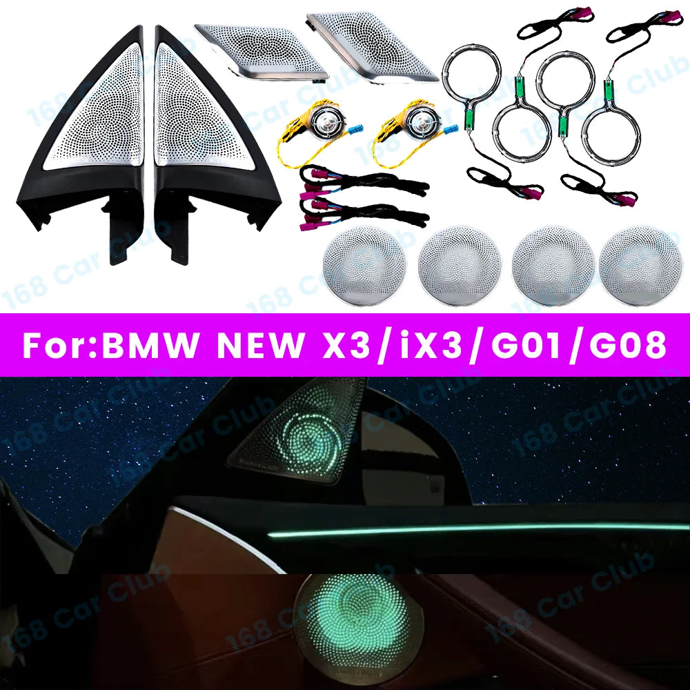 For BMW Colour Ambient X3 IX3 X4 G01 G02 Speaker Cover