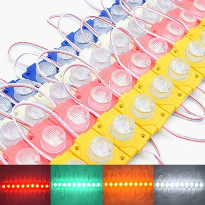 10PCS 3LED Side 12V 24V Module Warning Emergency multi-color