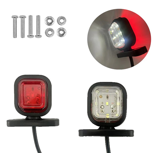 1X 10-30v Trailer Side Marker Clearance Turn Signal Brake