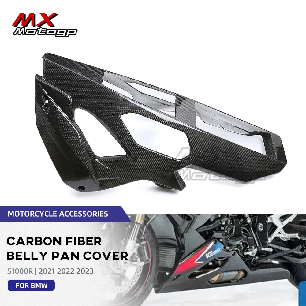 For BMW S1000R S1000 R 2021-2025 M1000R Carbon Fiber Lower Belly