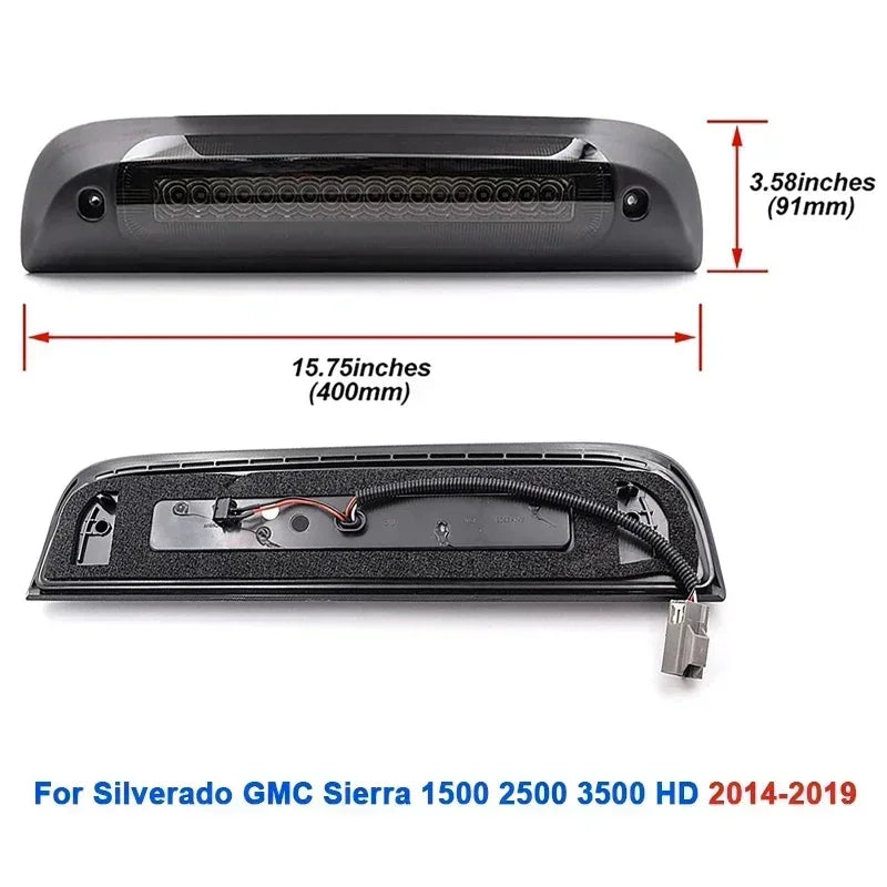 For Silverado Sierra 1500 2500HD 3500HD Third Brake Additional