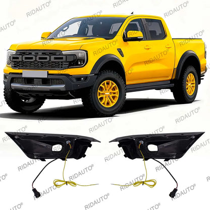 For Ranger T9 Raptor 2022-2025 Amber Turn Signal In Fog Dual