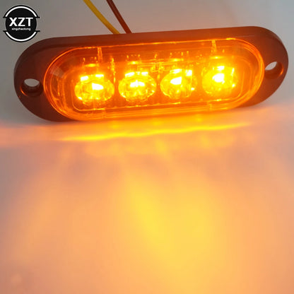 1PCS 12v-24v Side Marker Warning Tail External Trailer Truck