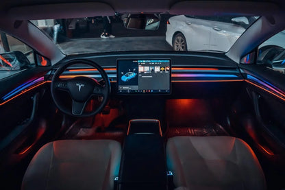 For Tesla Model 3 Y 2021-2023 Upgrade 256 Colors Symphony