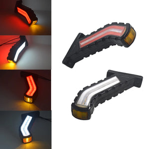 2PCS 12-24v Side Marker Warning Rear Tail External Trailer
