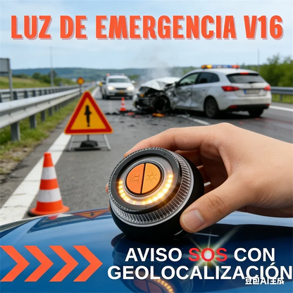 Emergency Beacon Geolocation Strobe Flashing Night Safety Signal