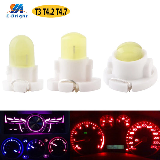 10PCS T3 t4.2 t4.7 Cob Smd F8 Dashboard Bulbs