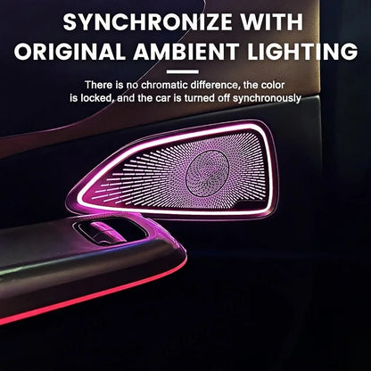 For Mercedes Benz E Class W214 Colors Metal Speaker Luminous