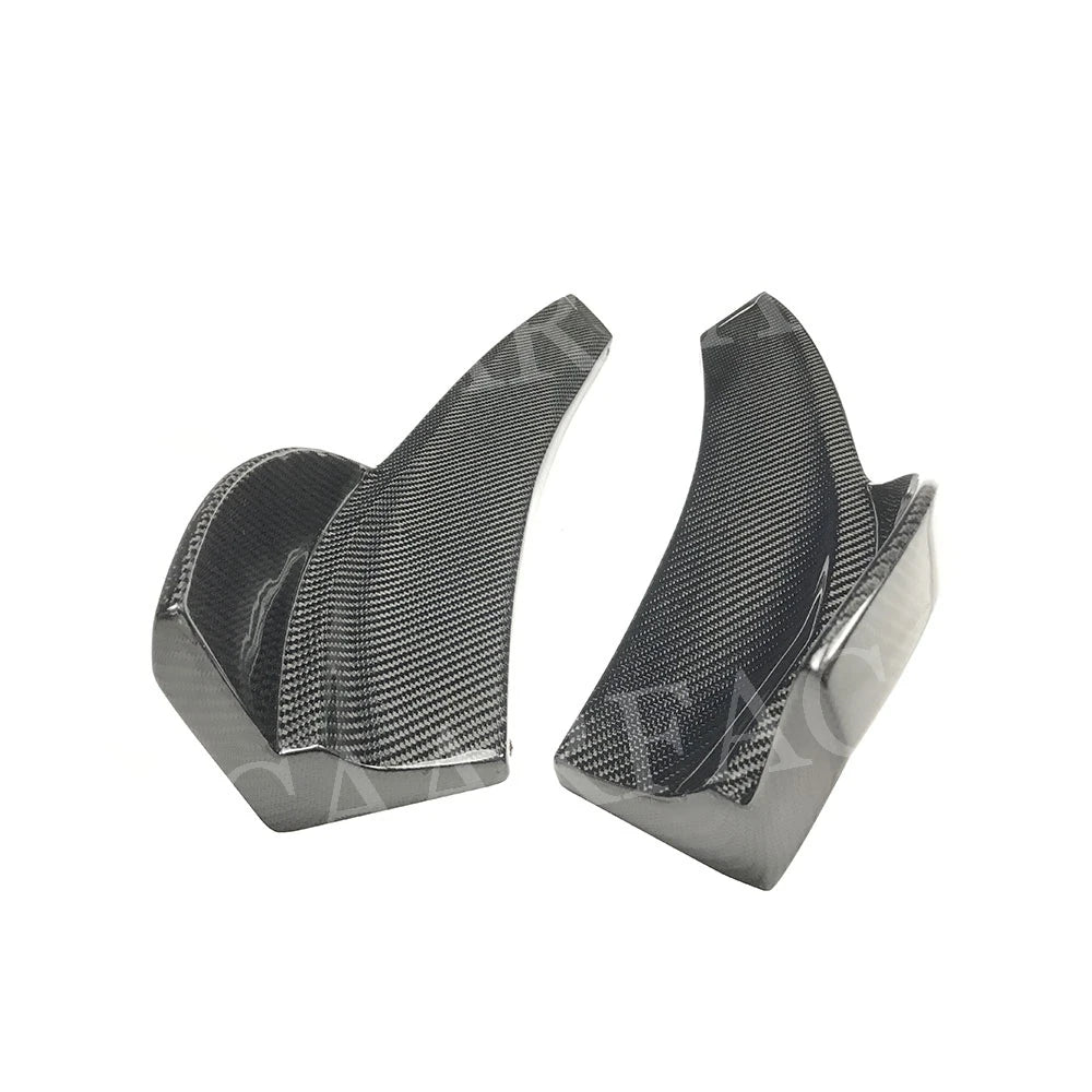 For BMW X5M F85 X6M F86 Carbon Fiber Rear Bumper Lip Splitters