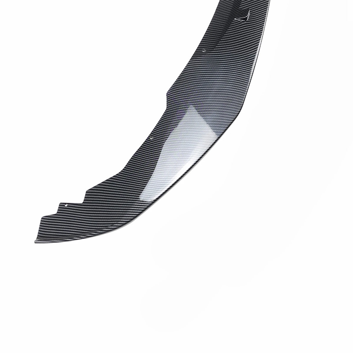 For BMW 1 Series F20 F21 Carbon Fiber Look Gloss Black Front