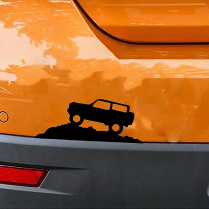 For Jeep Jimny 15x5cm off-road SUV Mountain Sticker Body Bumper