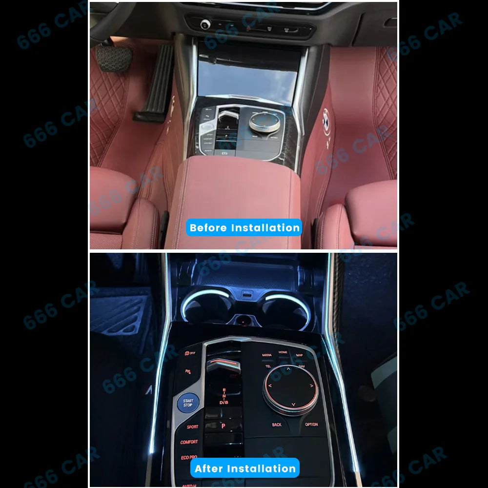 For BMW Center Console Saddle Series G20 G22 M3 M4 Color