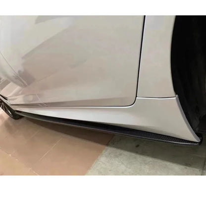 For BMW 5 Series M5 F90 G30 G38 Carbon Fiber Side Skirts Bumper