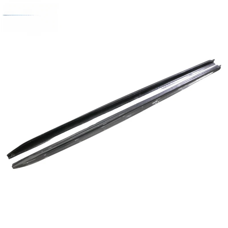 For Performance Coupe Carbon Fiber Side Skirt Bumper Lip Kit
