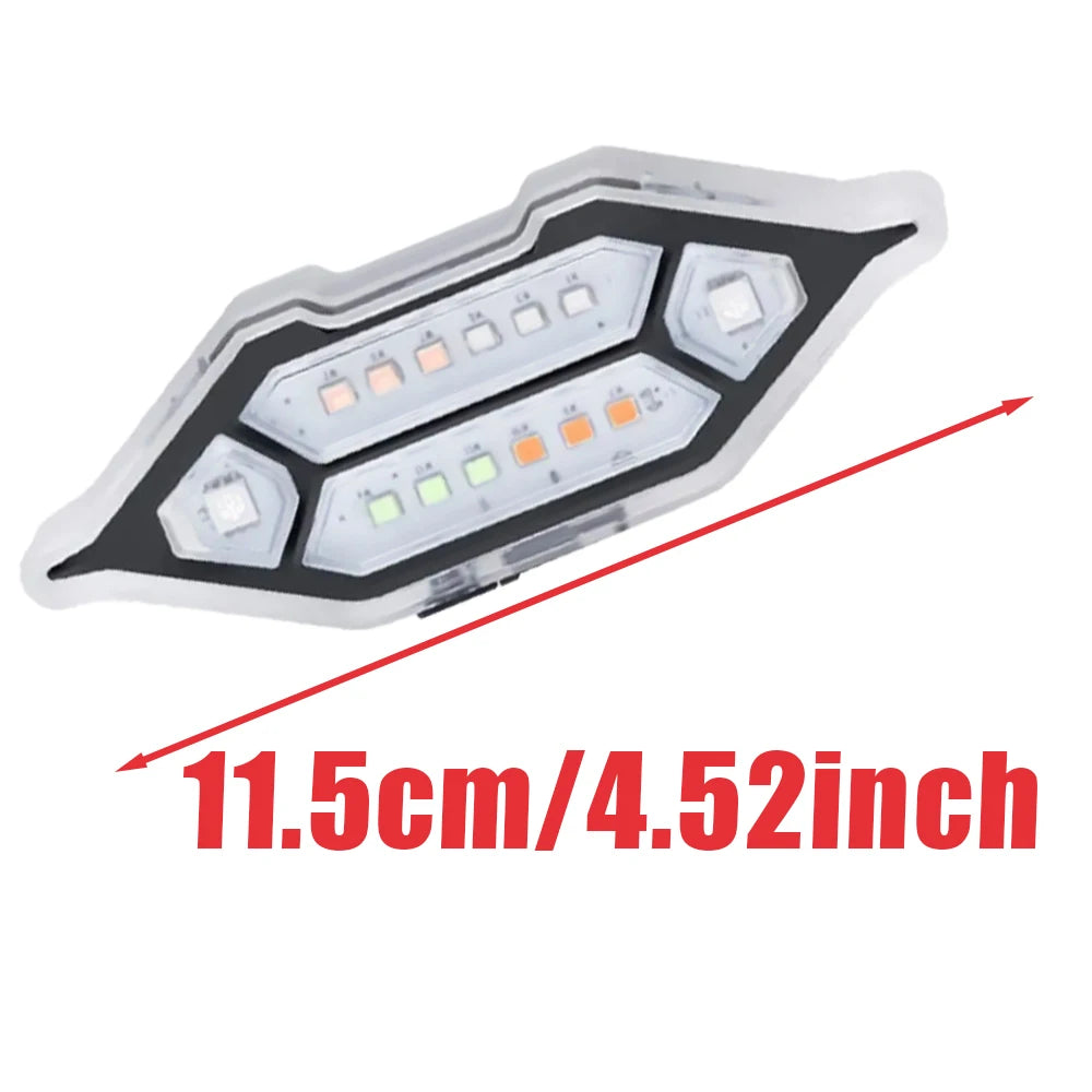 For Universal Motobycles Solar Warning RGB Color