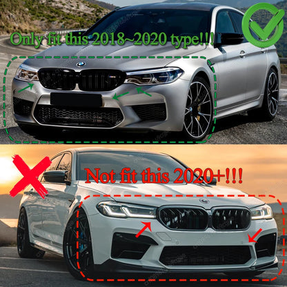 For BMW 5 Series F90 M5 2018-2020 pre-facelift Front Bumper