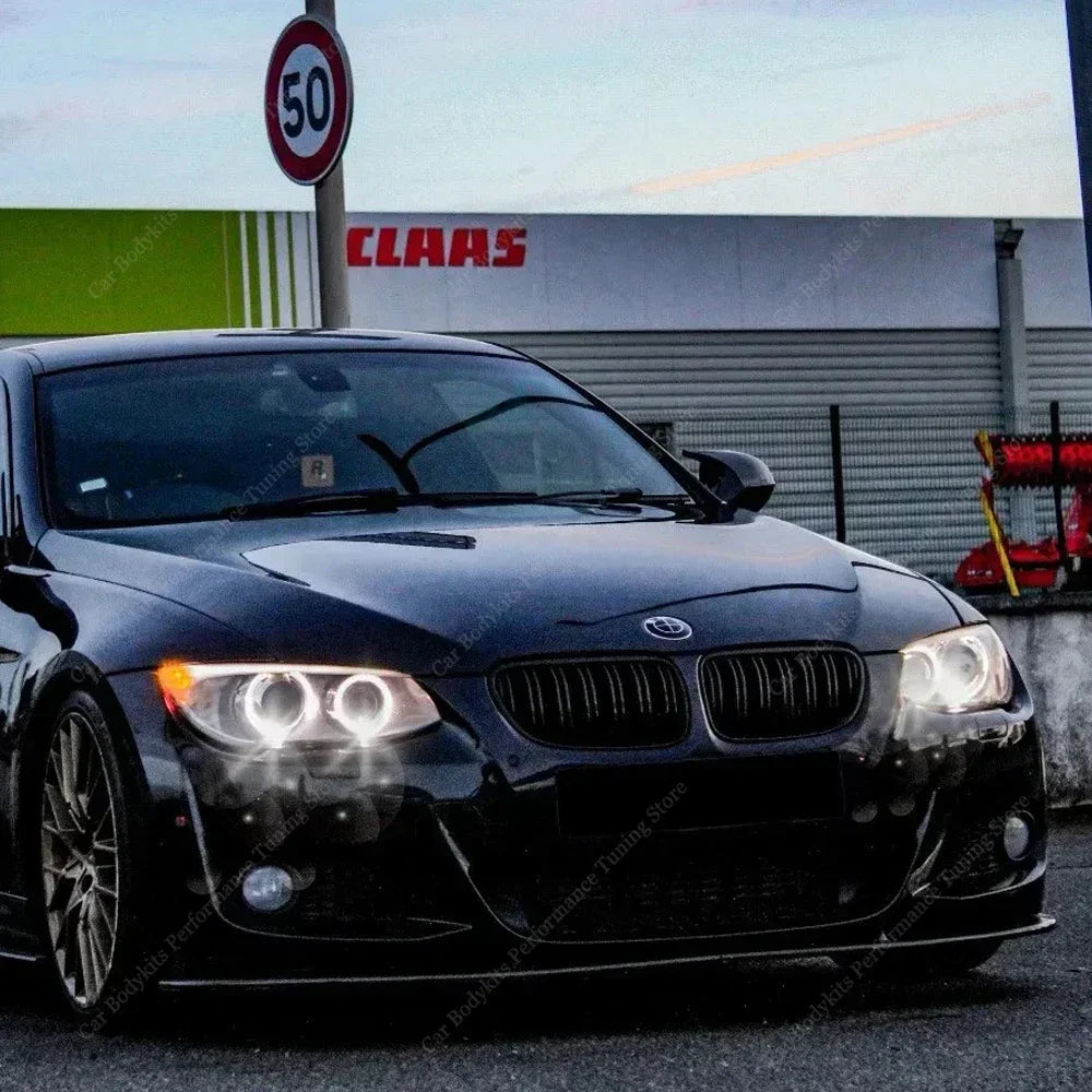 For BMW E92 E93 Facelift M-Tech 2PCS ABS Front Bumper Splitter